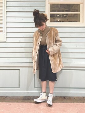 ひらさわいずみさん(レディース・158cm)の秋コーディネート