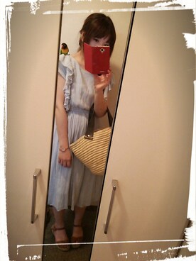 「アイテム（腕時計）」を使った、yuiさん（レディース・151cm）の夏コーディネート