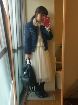 「あまあま」｜yuiさん（レディース・151cm）の冬コーディネート
