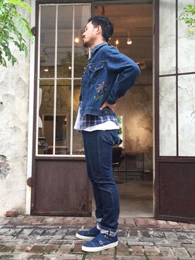 ウエノタニツトムさん（メンズ・178cm）の夏コーディネート