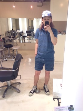 「goocy（グースィー）のアイテム」を使った、あむさん（メンズ・173cm）の夏コーディネート