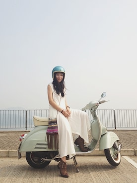 「INITIALS（イニシャルズ）のアイテム（ワンピース/ドレス）」を使った、Yuki Loveyさん（レディース・168cm）の夏コーディネート