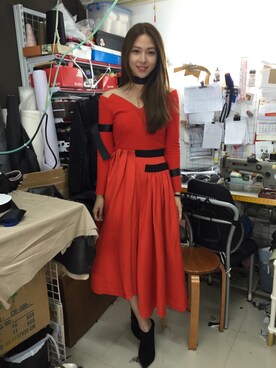 「award」｜Yuki Loveyさん（レディース・168cm）の冬コーディネート