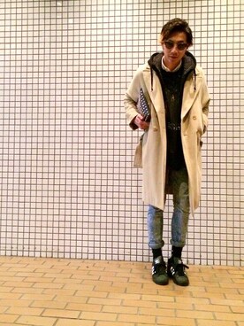 「CLASS（クラス）のアイテム（ジャケット/アウター）」を使った、Norihitoさん（メンズ・177cm）の冬コーディネート