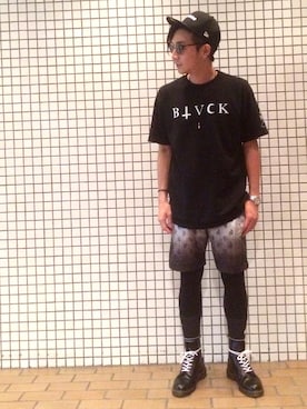 「アイテム（ソックス/靴下）」を使った、Norihitoさん（メンズ・177cm）の夏コーディネート