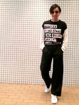 「アイテム（アクセサリー）」を使った、Norihitoさん（メンズ・177cm）の秋コーディネート