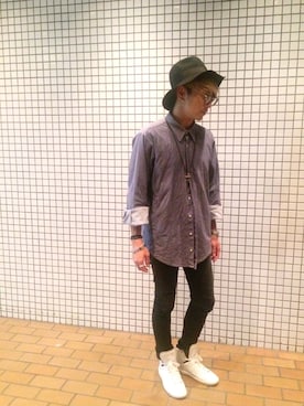 「アイテム（アクセサリー）」を使った、Norihitoさん（メンズ・177cm）の夏コーディネート