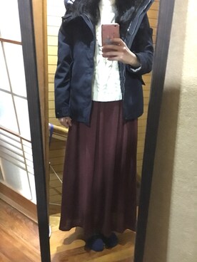 ・×・さん（レディース・154cm）の冬コーディネート