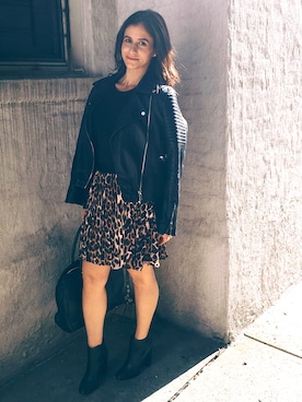 「MOTO」｜「アイテム（ジャケット/アウター）」を使った、Mariaさん（レディース・165cm）の秋コーディネート