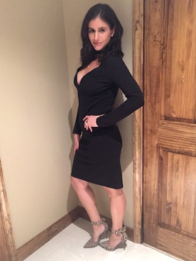 「Lulus（-）のアイテム（ワンピース/ドレス）」を使った、Mariaさん（レディース・165cm）の秋コーディネート