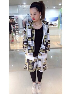 張大眼さんのコーディネート