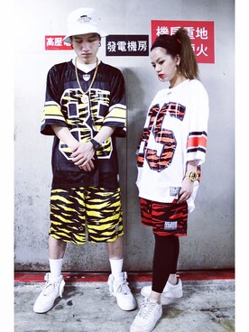 張大眼さんのコーディネート