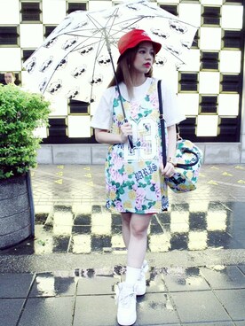 張大眼さんのコーディネート