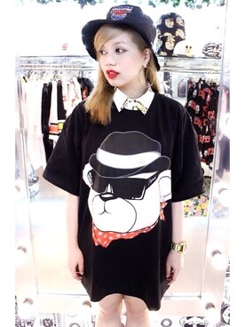 張大眼さん（レディース・162cm）の春コーディネート