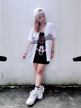 張大眼さんのコーディネート