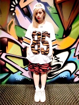 張大眼さんのコーディネート