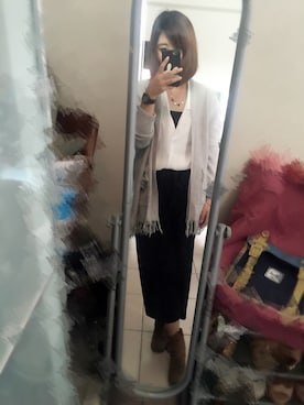 「MUSE（ミューズ）のアイテム（トップス）」を使った、エビイ-Abby-🦦さん（レディース・159cm）の秋コーディネート