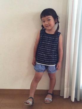 にいなさん(キッズ・100cm)の秋コーディネート