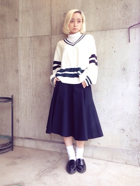 risako fujieさん（レディース・153cm）の秋コーディネート