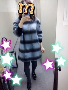 「ビッグチェック」｜pankichiさん（レディース・154cm）の冬コーディネート