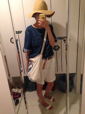 yunkeruさん（レディース・159cm）の夏コーディネート