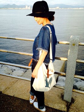 yunkeruさん（レディース・159cm）の夏コーディネート