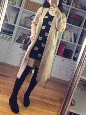 阿miu白白さんの（Acne Studios | アクネストゥディオズ）を使ったコーディネート