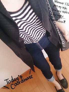 「ALBUM（アルブム）のアイテム」を使った、yuuさん（レディース・164cm）の春コーディネート