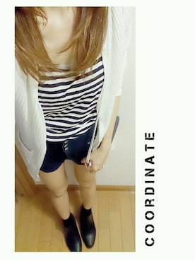 「ALBUM（アルブム）のアイテム」を使った、yuuさん（レディース・164cm）の夏コーディネート