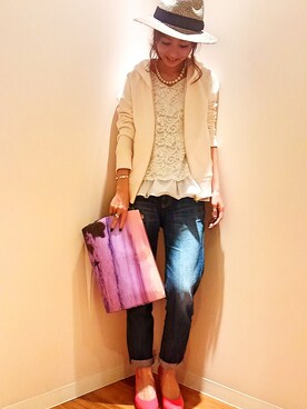 takanoさん（レディース・154cm）の春コーディネート
