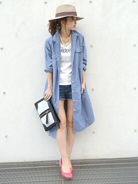 takanoさん（レディース・154cm）の春コーディネート