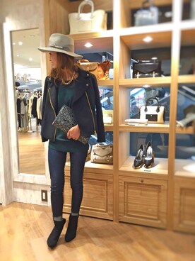 takanoさん（レディース・154cm）の秋コーディネート