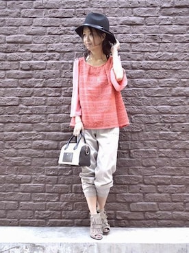 takanoさん（レディース・154cm）の冬コーディネート