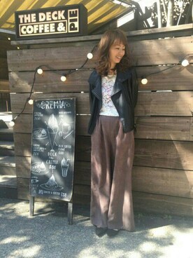 takanoさん（レディース・154cm）の秋コーディネート