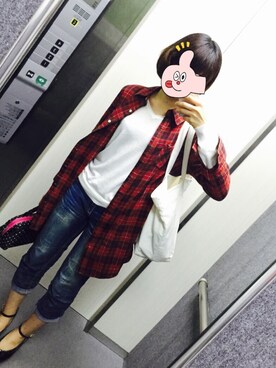 「Daniel Wellington」｜Uさん（レディース・160cm）の春コーディネート