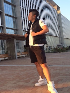 「VIOLA（ヴィオラ）のアイテム」を使った、とっきーさん（メンズ・177cm）の秋コーディネート