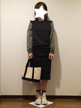 ☆mana☆さん（レディース・157cm）の冬コーディネート