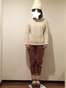 ☆mana☆さん（レディース・157cm）の冬コーディネート