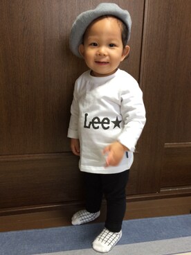 大塚杏奈さん（キッズ・80cm）の秋コーディネート