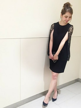 「Noble（ノーブル）のアイテム（ワンピース）」を使った、anriさん（レディース・171cm）の夏コーディネート