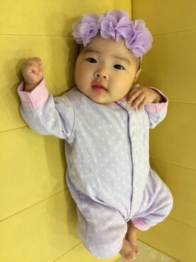 こはちゃんさん（キッズ・60cm）の春コーディネート