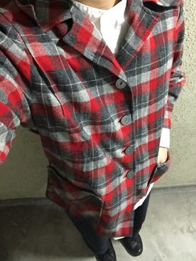 ふみ。さん（メンズ・170cm）の冬コーディネート