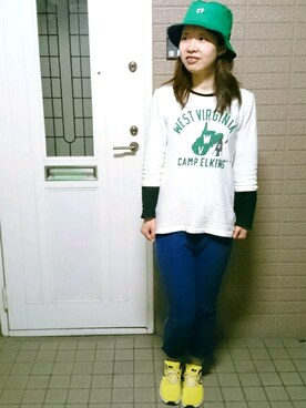 「Lime（ライムライム）のアイテム」を使った、tomo(お休み中) さん（レディース・165cm）の夏コーディネート