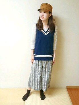 「Rin clover（リンクローバー）のアイテム」を使った、tomo(お休み中) さん（レディース・165cm）の夏コーディネート