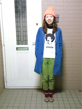 「Rin clover（リンクローバー）のアイテム」を使った、tomo(お休み中) さん（レディース・165cm）の秋コーディネート