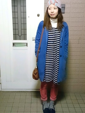 「CLOUDNINE（クラウドナイン）のアイテム（ワンピース/ドレス）」を使った、tomo(お休み中) さん（レディース・165cm）の秋コーディネート