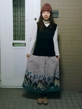 「KILKI（キルキー）のアイテム」を使った、tomo(お休み中) さん（レディース・165cm）の秋コーディネート