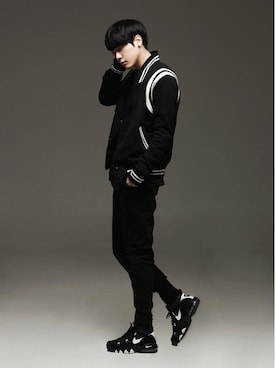 「EASTPAK（イーストパック ）のアイテム」を使った、sさん（メンズ・184cm）の春コーディネート