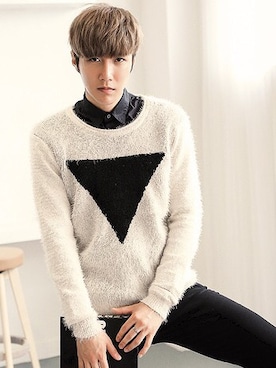 「アイテム（スタジャン）」を使った、sさん（メンズ・185cm）の春コーディネート