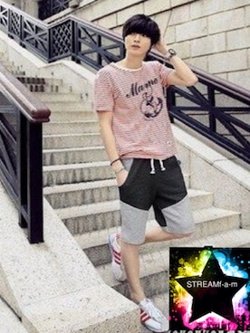 「STORES.jp（ストアーズドットジェーピー）のアイテム」を使った、sさん（メンズ・178cm）の春コーディネート